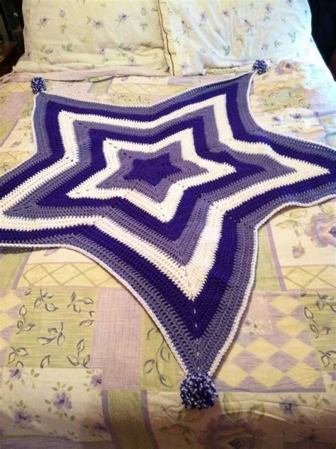 5 point star blanket crochet pattern|5 star crochet afghan pattern.